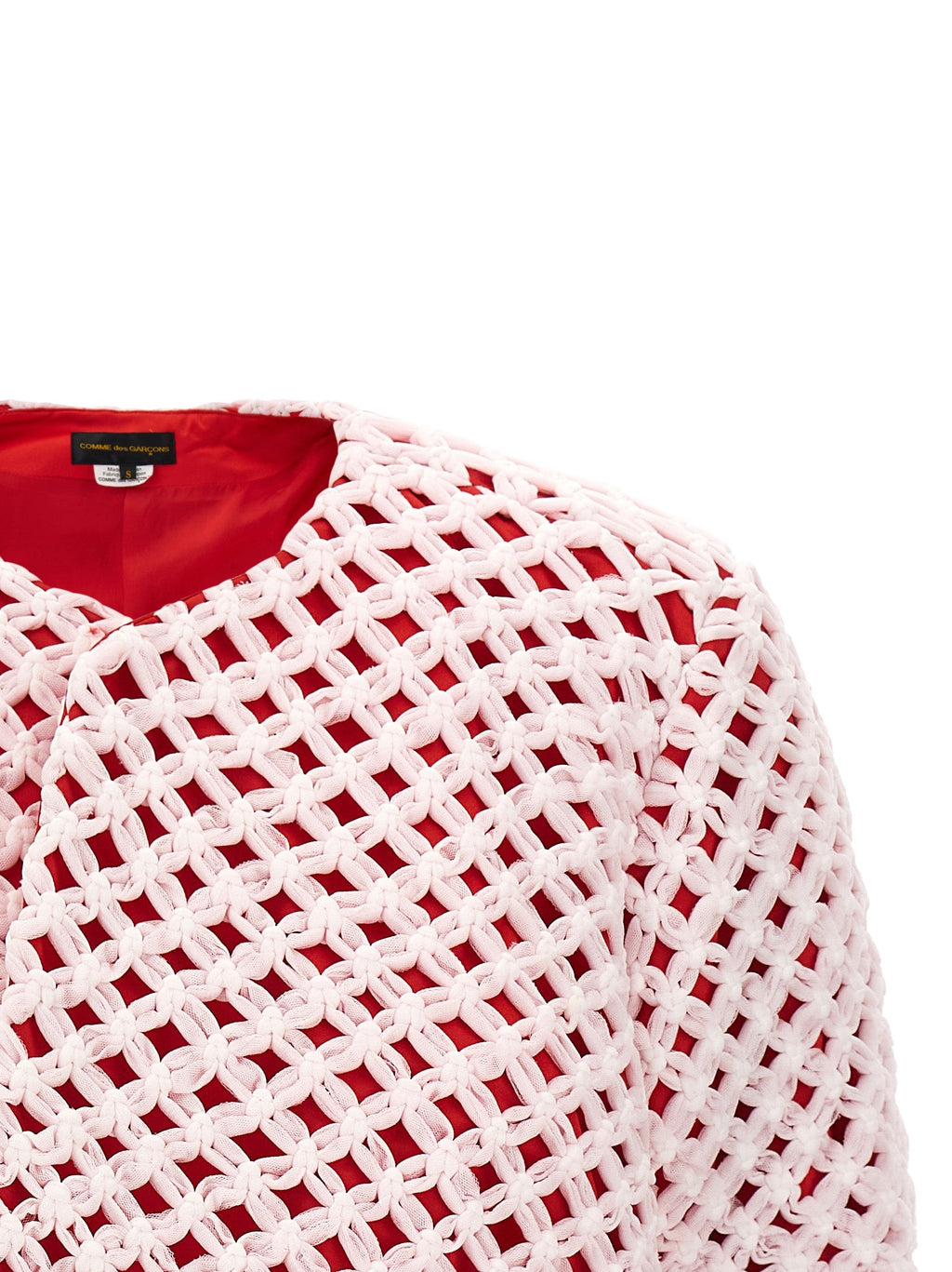 Comme Des Garçons Multicolor Polyester Blazer Comme Des Garçons