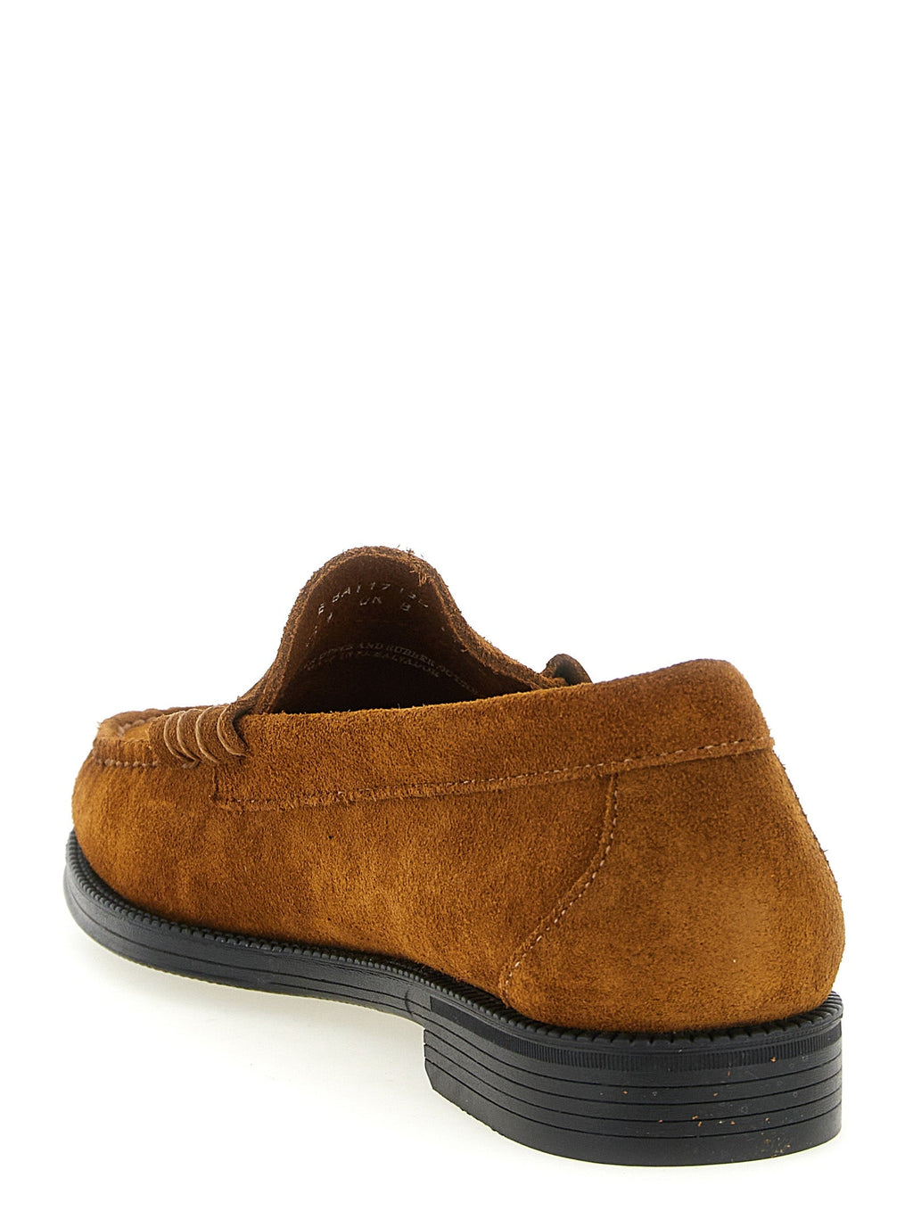G.H. BASS Brown Cowhide Slip-On Loafers G.H. BASS