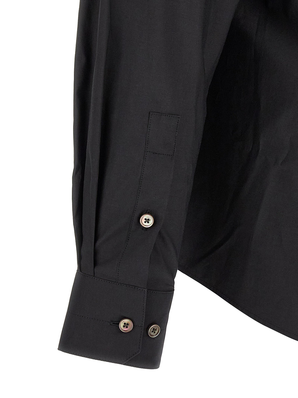 Lemaire Black Cotton Blouse Lemaire