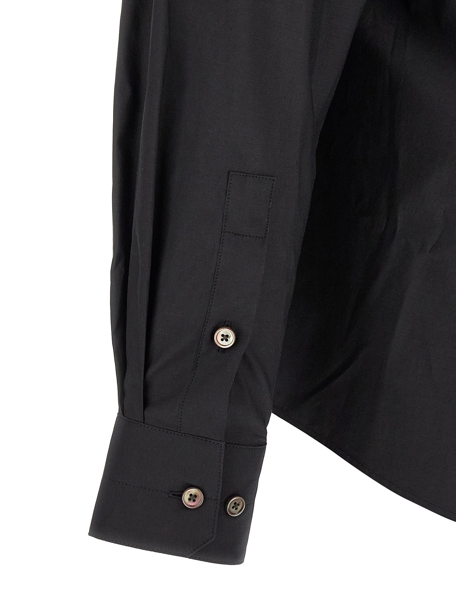 Lemaire Black Cotton Blouse Lemaire