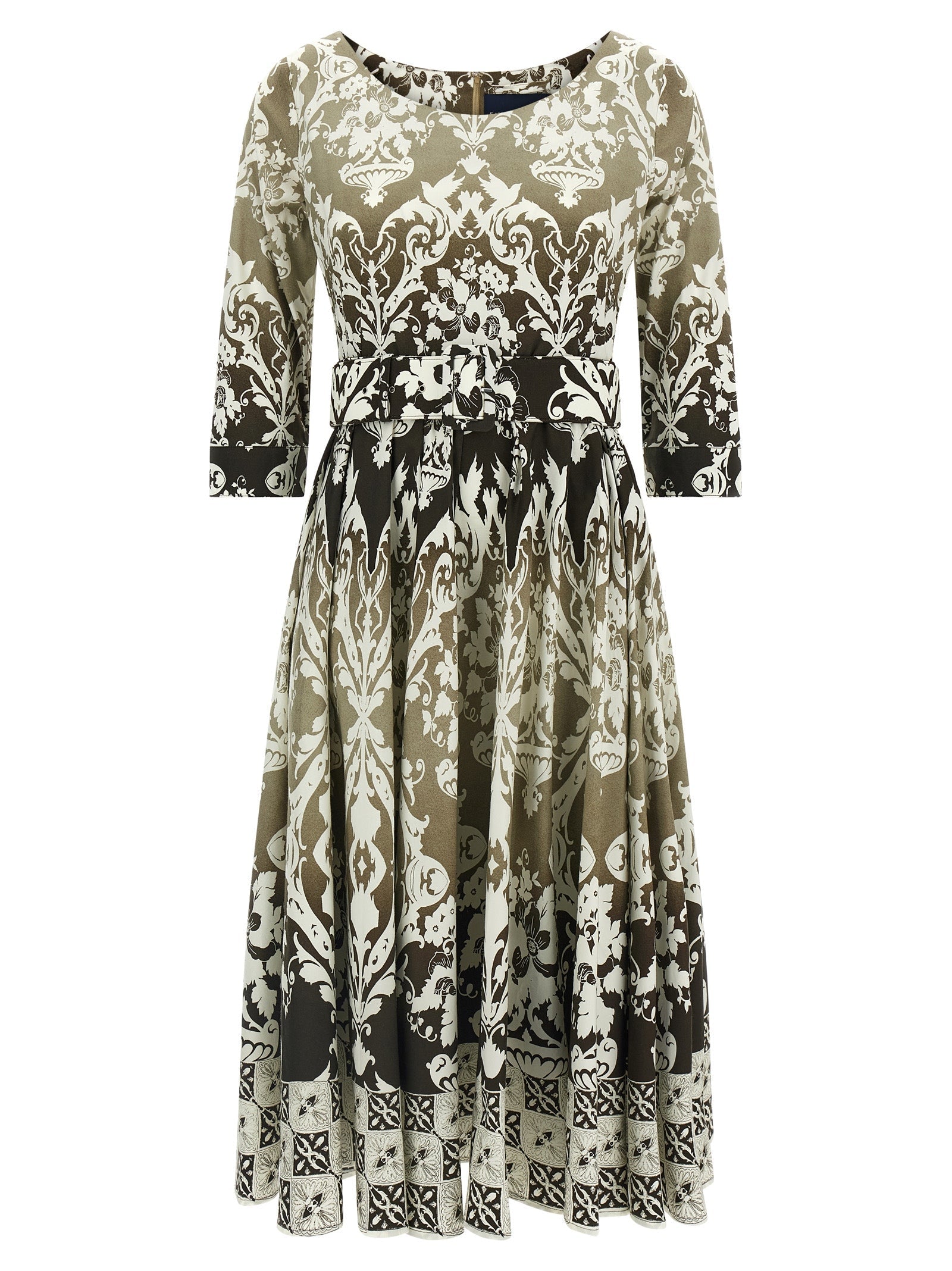 SAMANTHA SUNG Multicolor Cotton Midi Dress SAMANTHA SUNG
