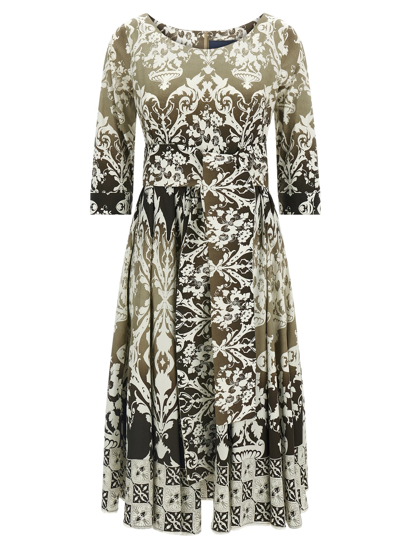 SAMANTHA SUNG Multicolor Cotton Midi Dress SAMANTHA SUNG