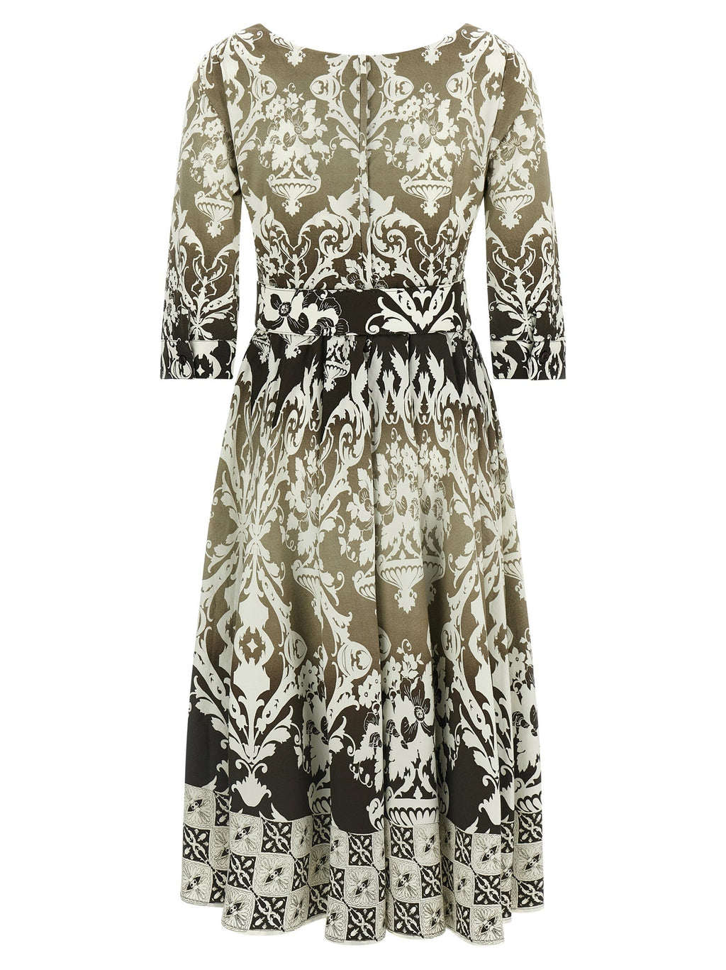 SAMANTHA SUNG Multicolor Cotton Midi Dress SAMANTHA SUNG