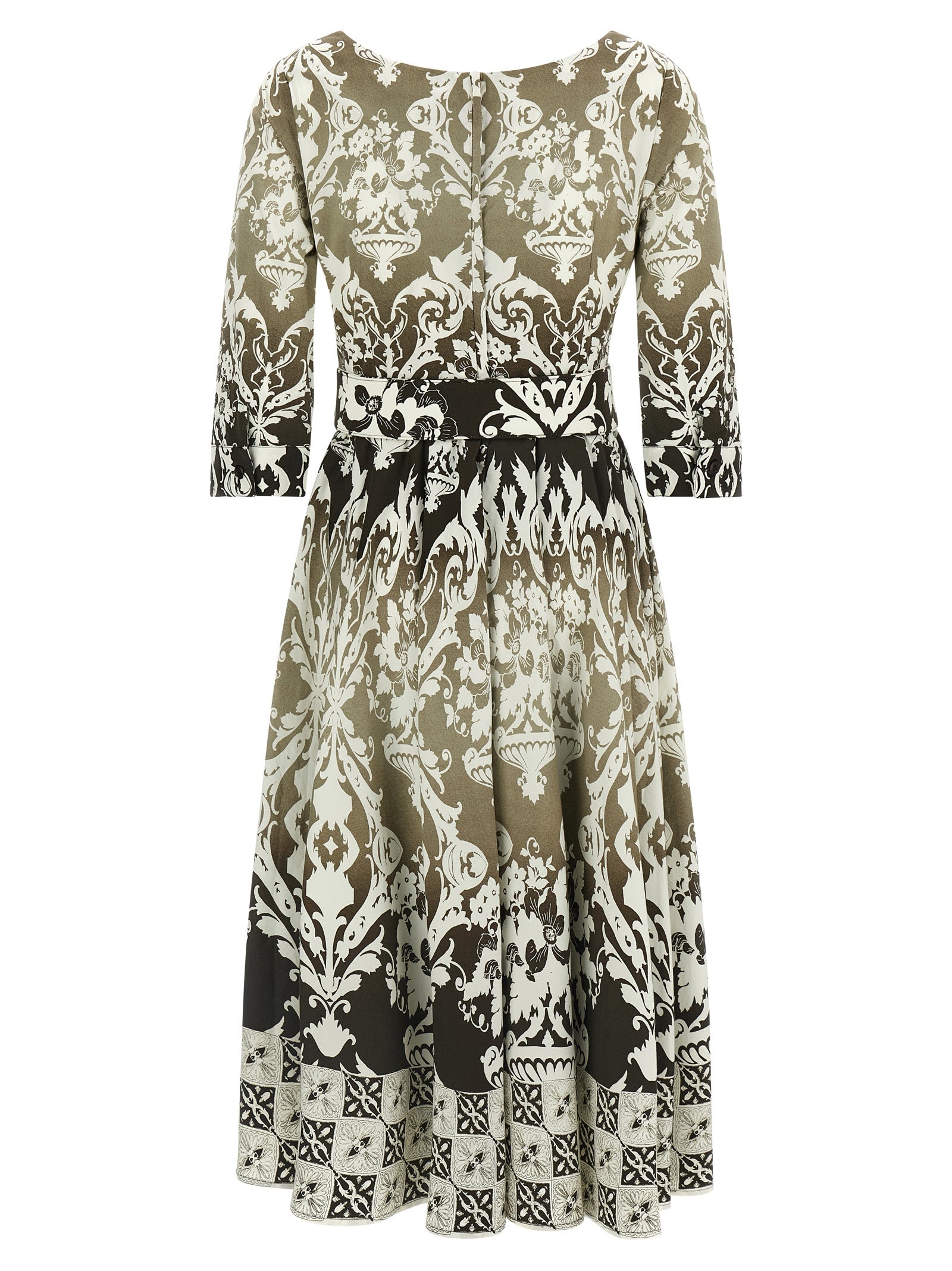 SAMANTHA SUNG Multicolor Cotton Midi Dress SAMANTHA SUNG