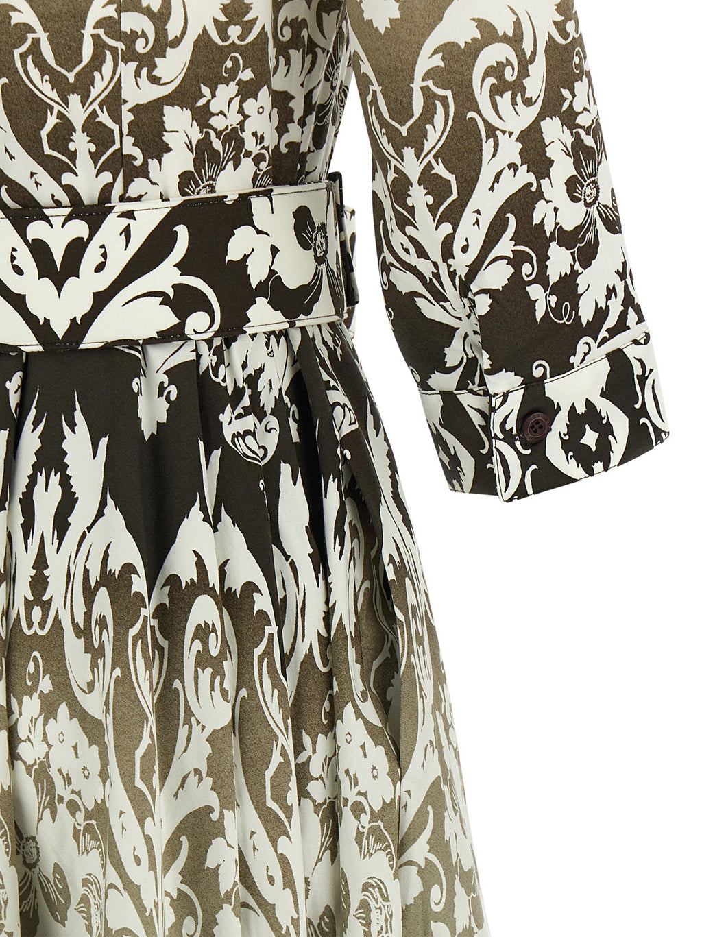 SAMANTHA SUNG Multicolor Cotton Midi Dress SAMANTHA SUNG