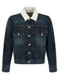 Namacheko Blue Cotton Denim Jacket Namacheko