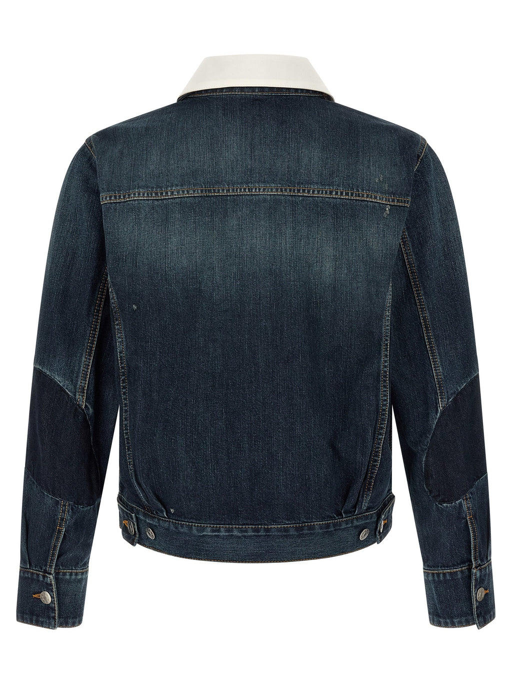 Namacheko Blue Cotton Denim Jacket Namacheko
