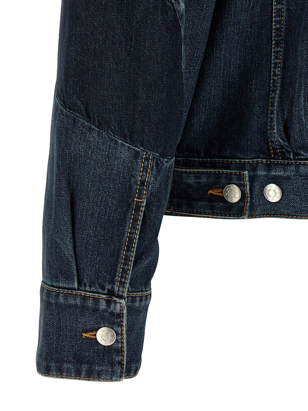 Namacheko Blue Cotton Denim Jacket Namacheko