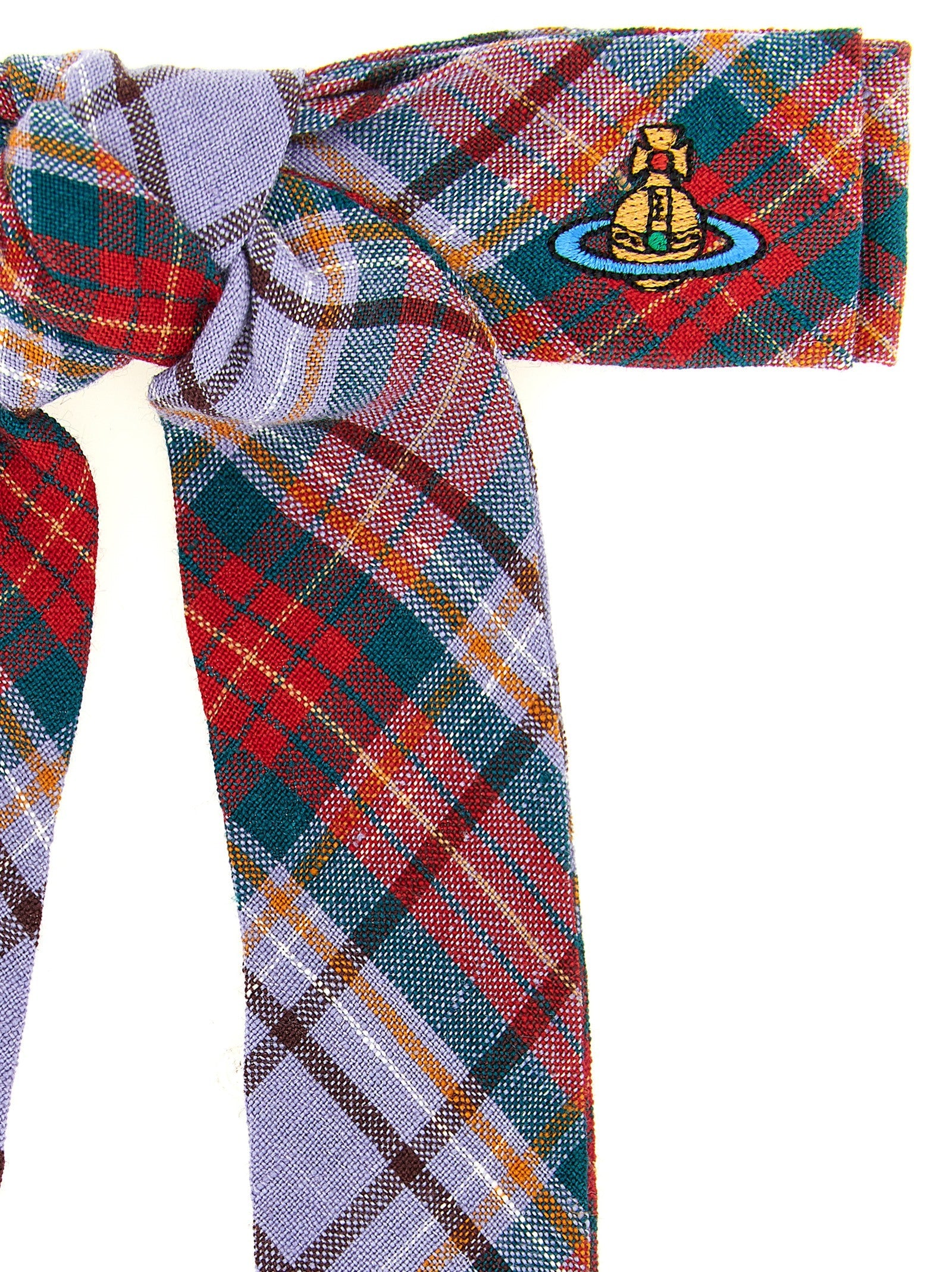 Vivienne Westwood Multicolor Linen Hair Clip Vivienne Westwood