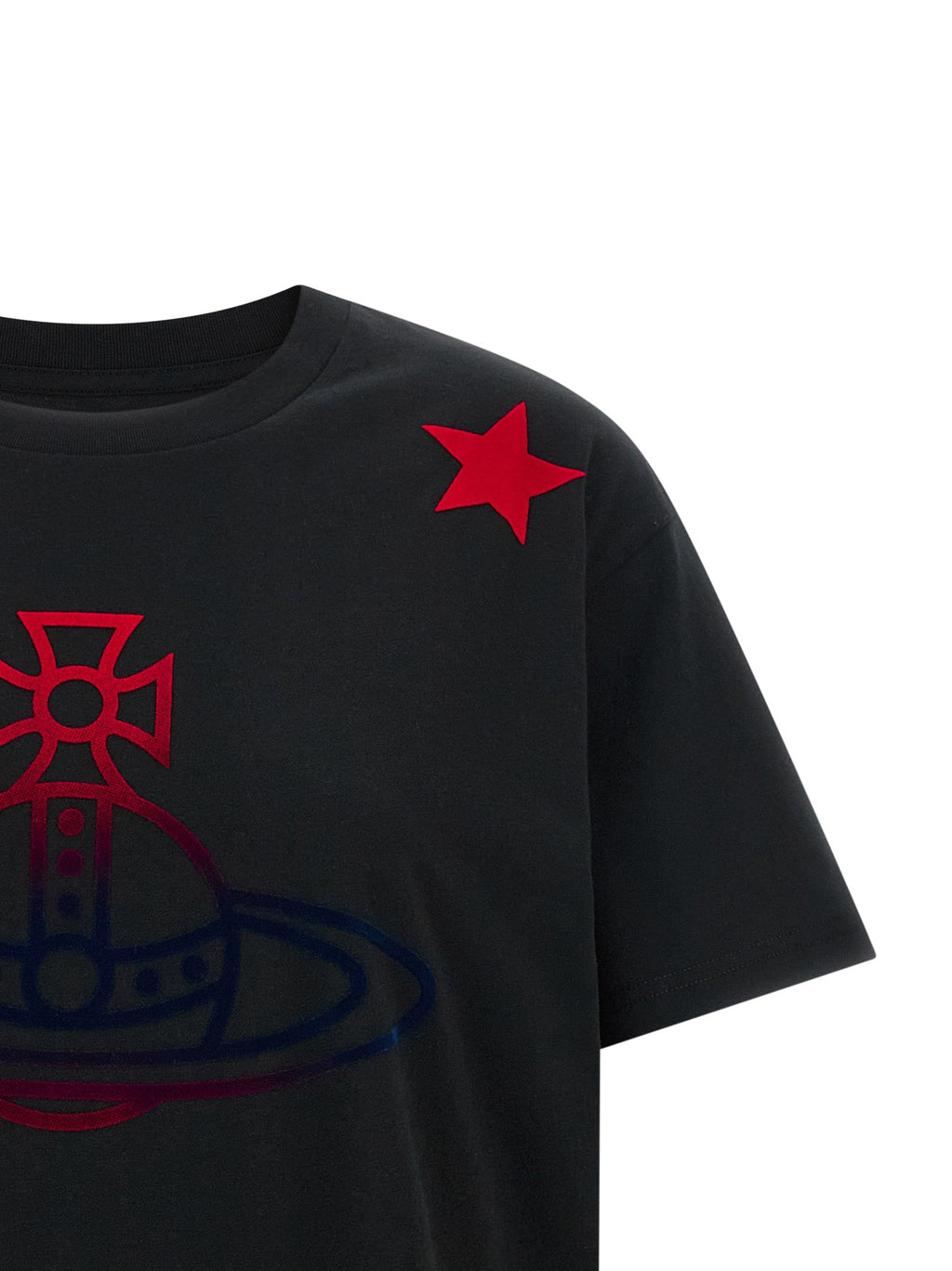 Vivienne Westwood Black Cotton T-Shirt Vivienne Westwood