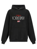 WILLY CHAVARRIA Black Cotton Sweatshirt WILLY CHAVARRIA