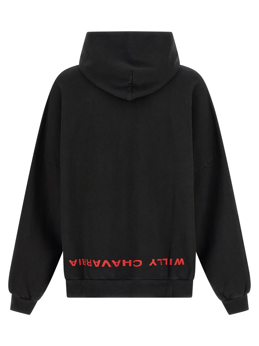 WILLY CHAVARRIA Black Cotton Sweatshirt WILLY CHAVARRIA