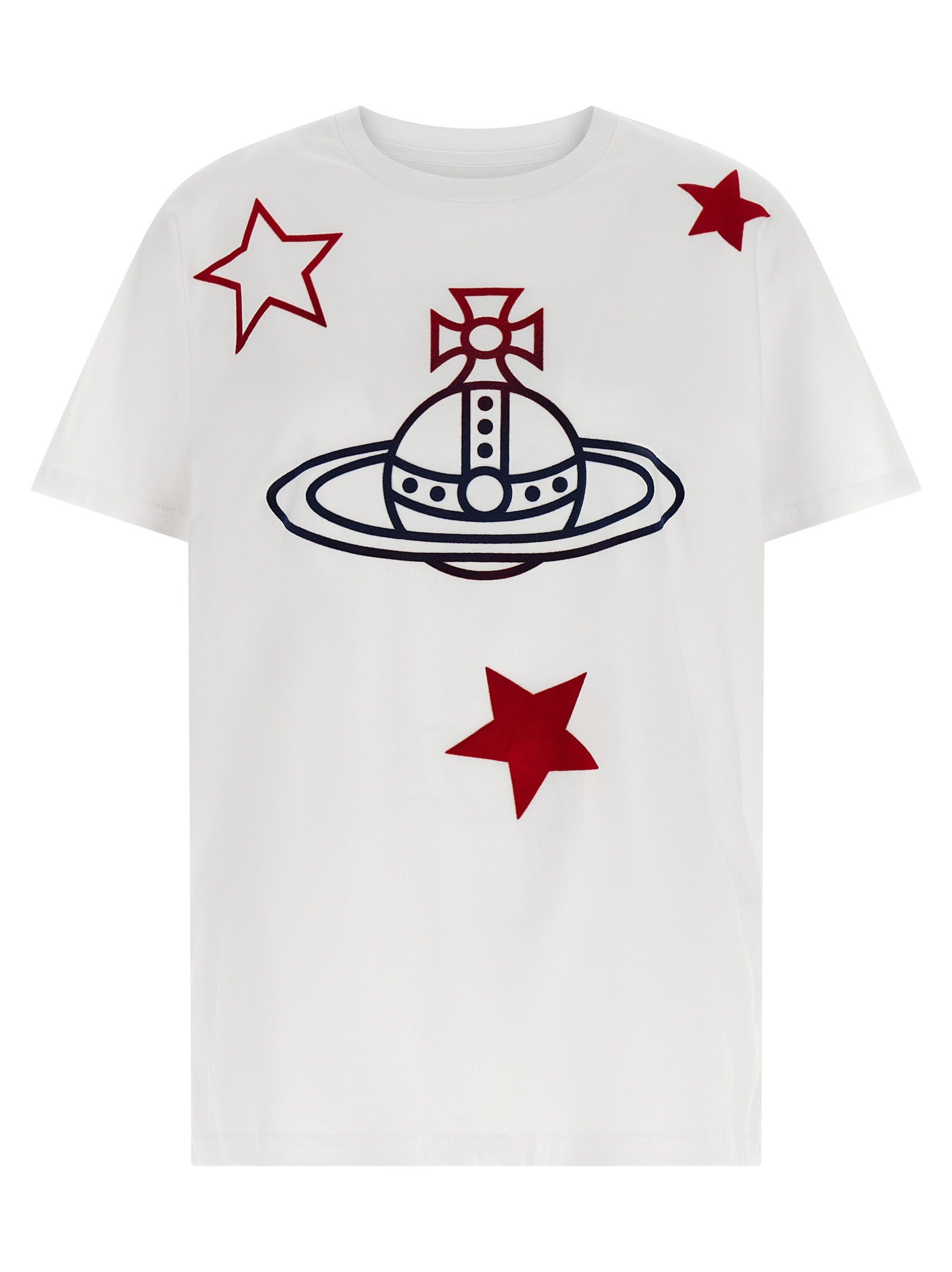 Vivienne Westwood White Cotton T-Shirt Vivienne Westwood