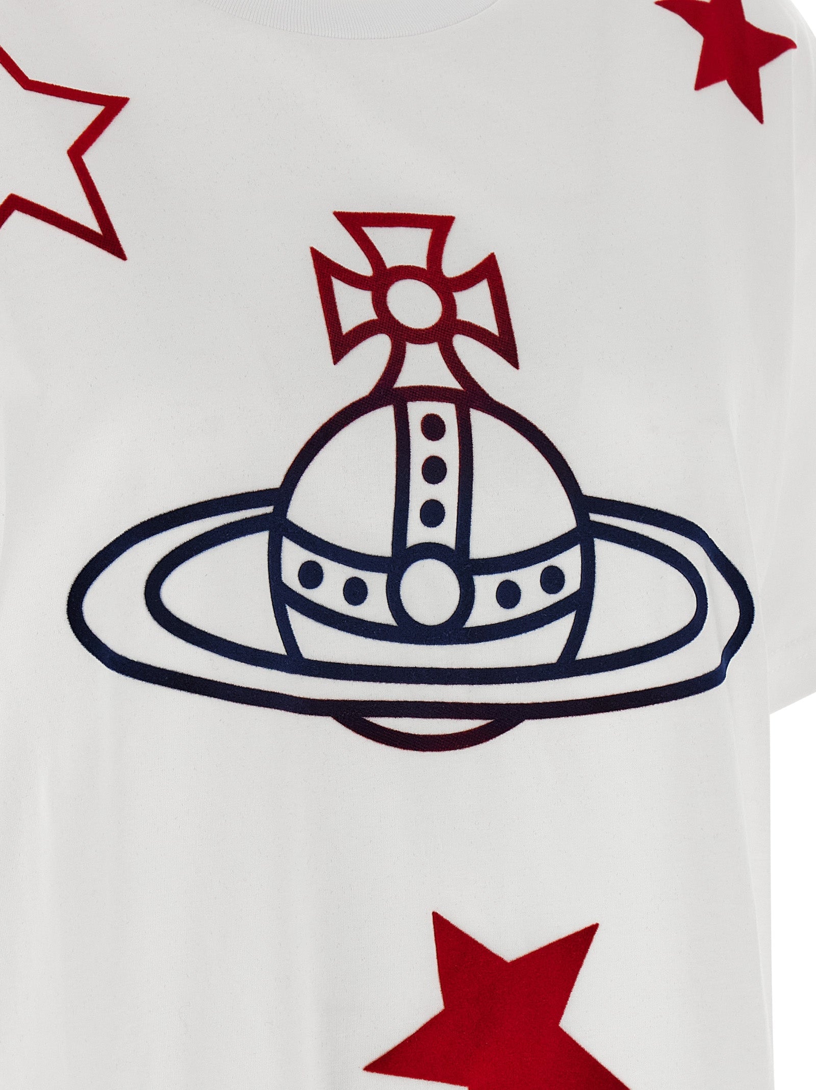 Vivienne Westwood White Cotton T-Shirt Vivienne Westwood