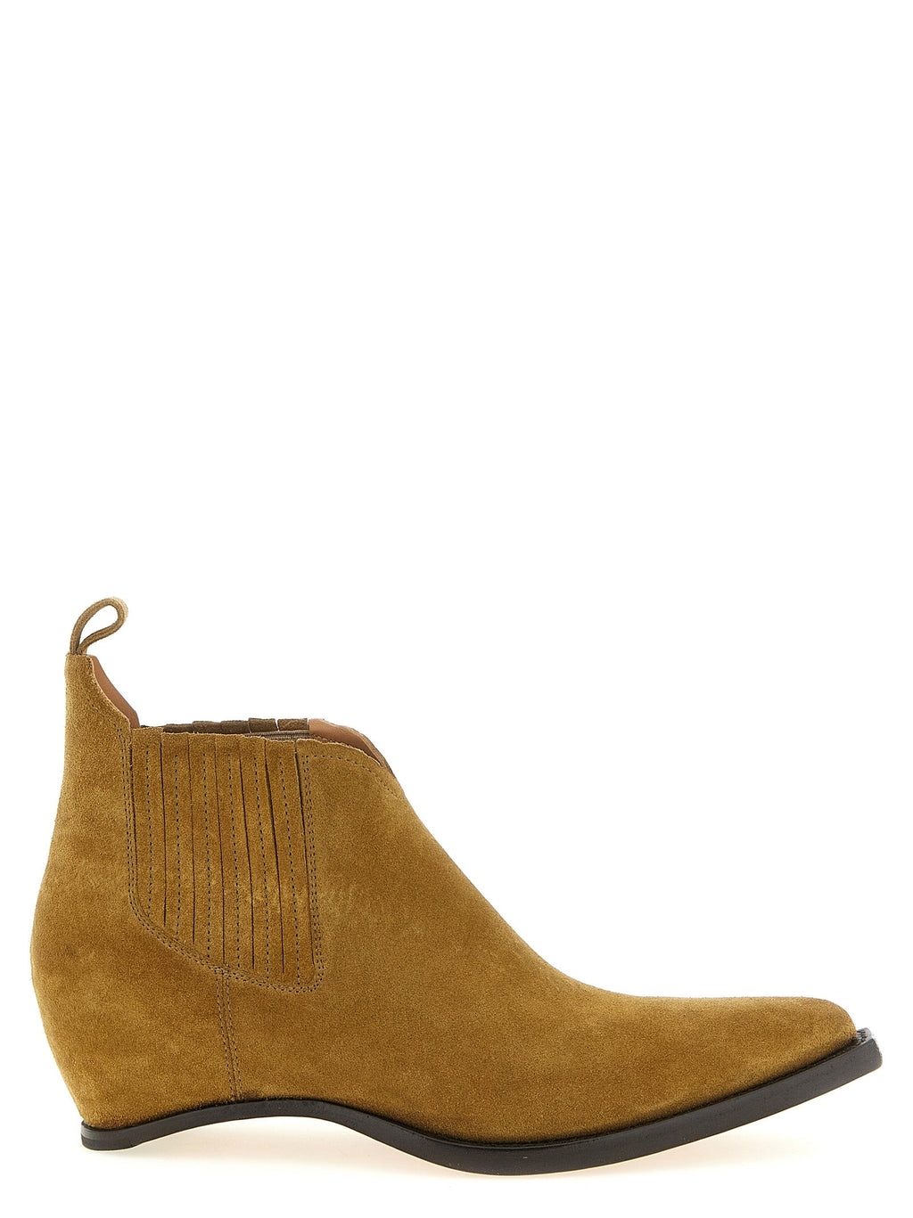 Maison Margiela Brown Bovine Leather Ankle Boots Maison Margiela