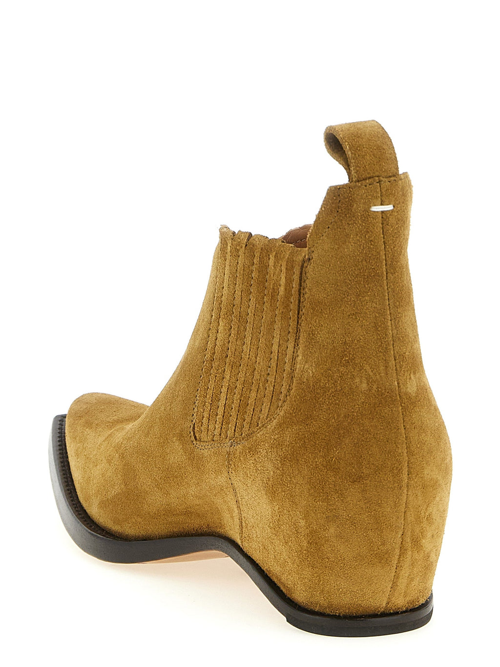 Maison Margiela Brown Bovine Leather Ankle Boots Maison Margiela