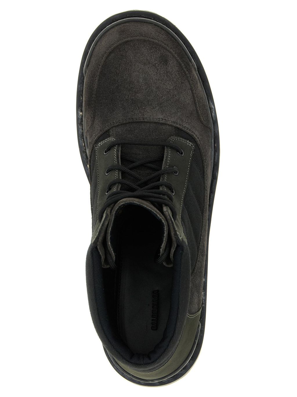 Balenciaga Brown Calfskin Ankle Boots Balenciaga