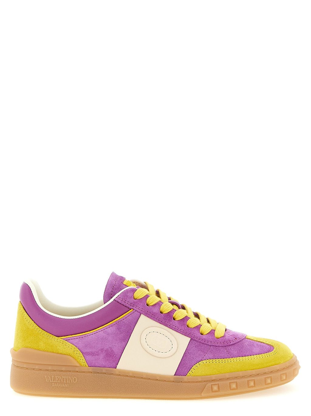 Valentino Garavani Multicolor Calfskin Athletic Sneakers Valentino Garavani