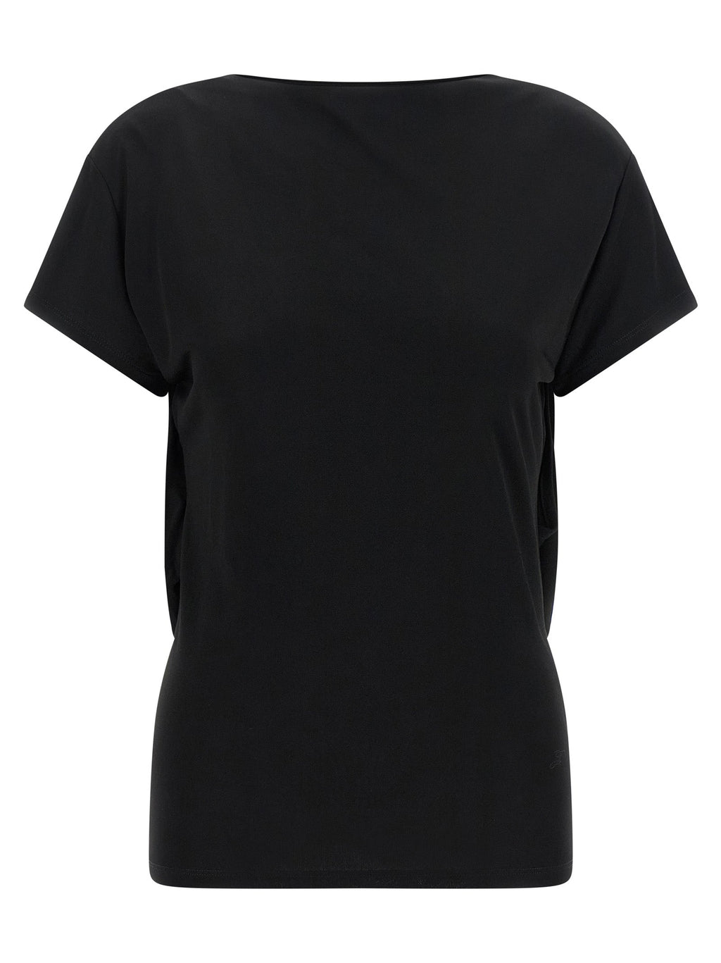 Jacquemus Black Viscose T-Shirt Jacquemus