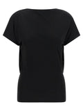 Jacquemus Black Viscose T-Shirt Jacquemus