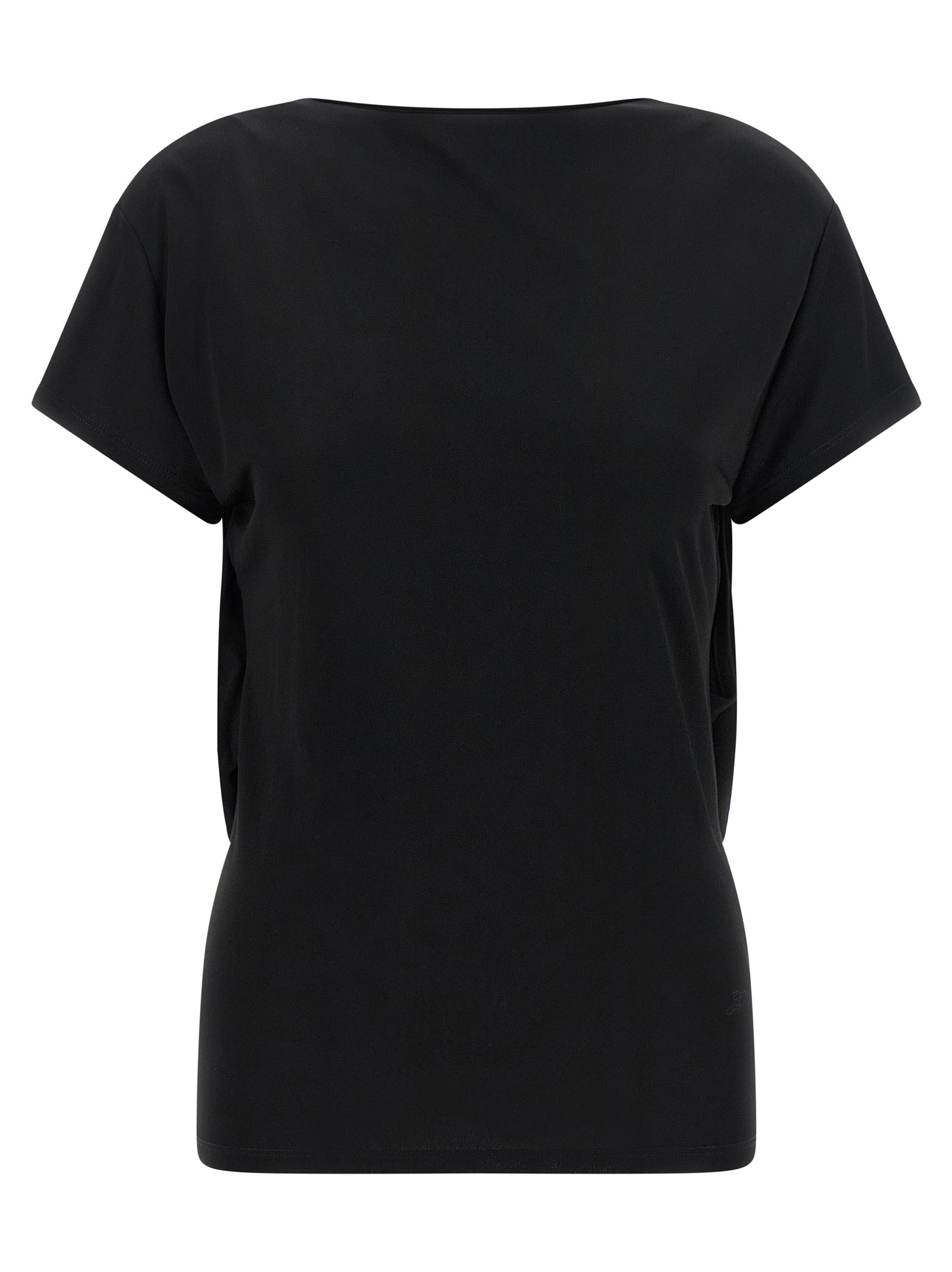 Jacquemus Black Viscose T-Shirt Jacquemus