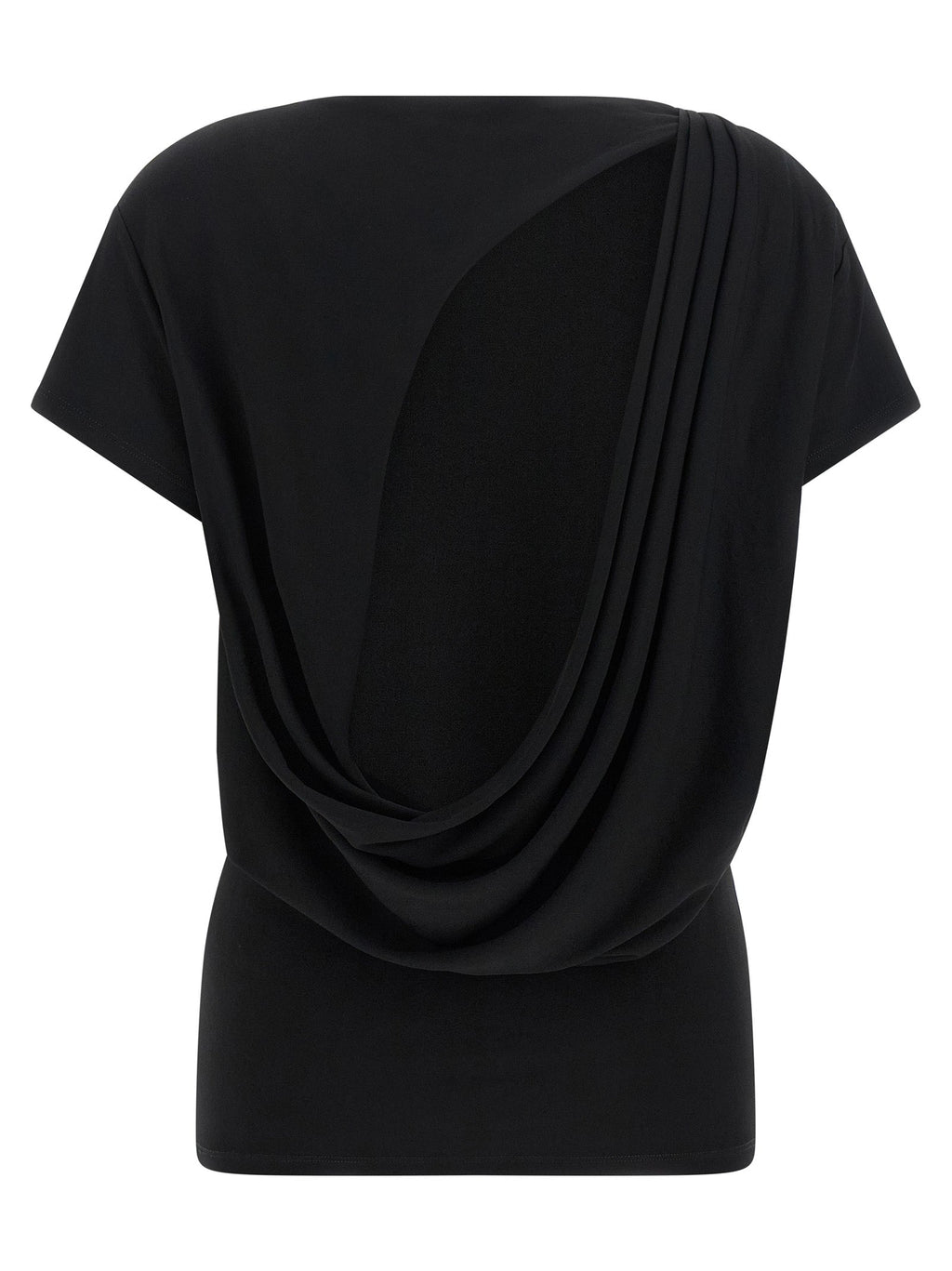 Jacquemus Black Viscose T-Shirt Jacquemus