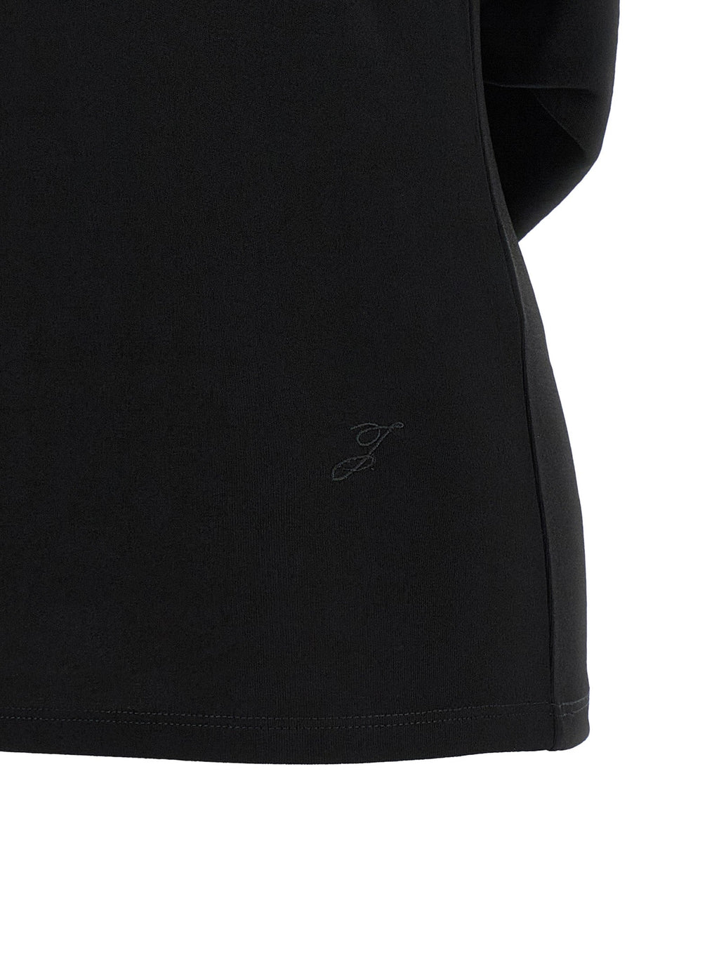 Jacquemus Black Viscose T-Shirt Jacquemus