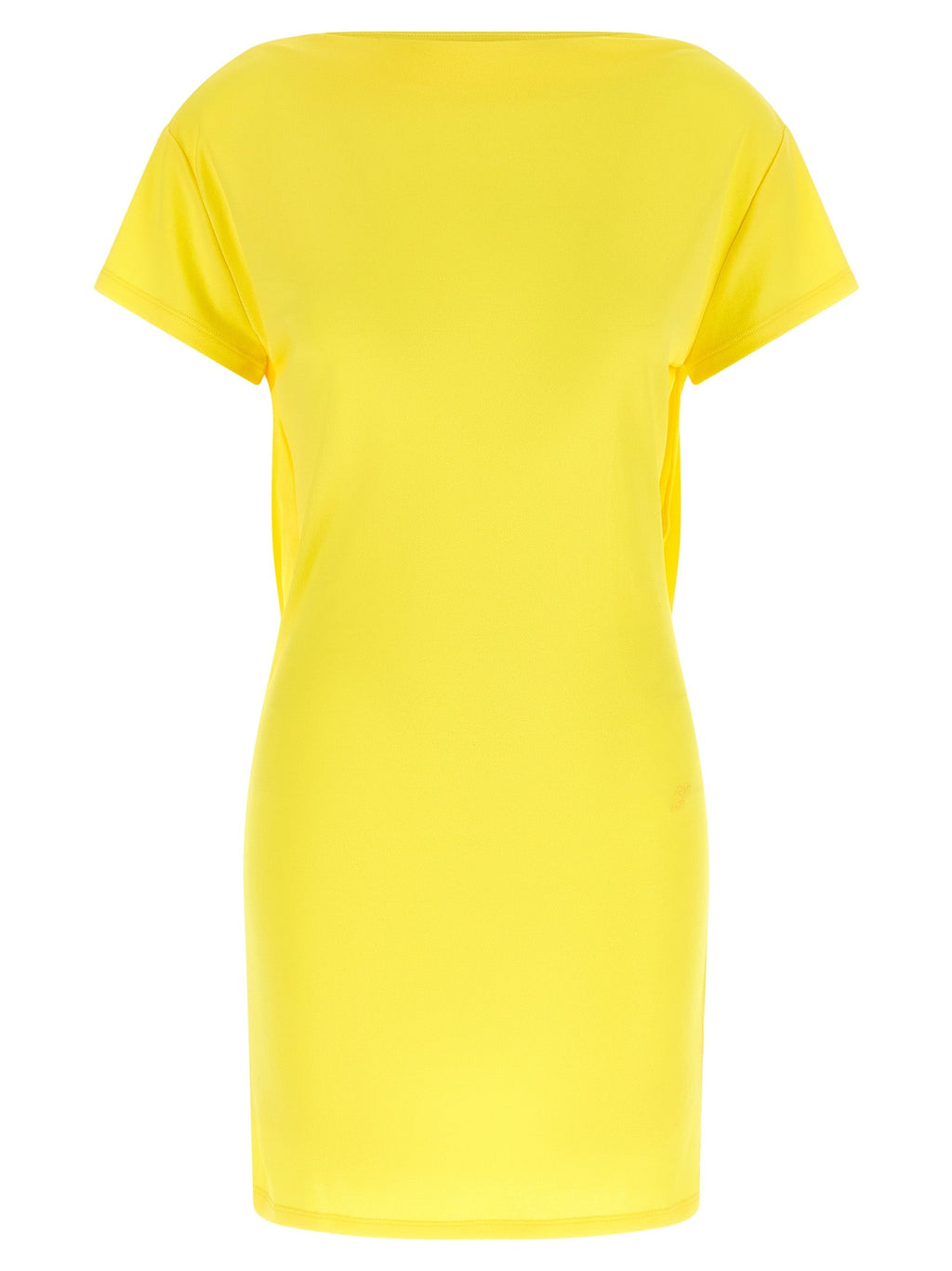 Jacquemus Bicolor Viscose Short Dress