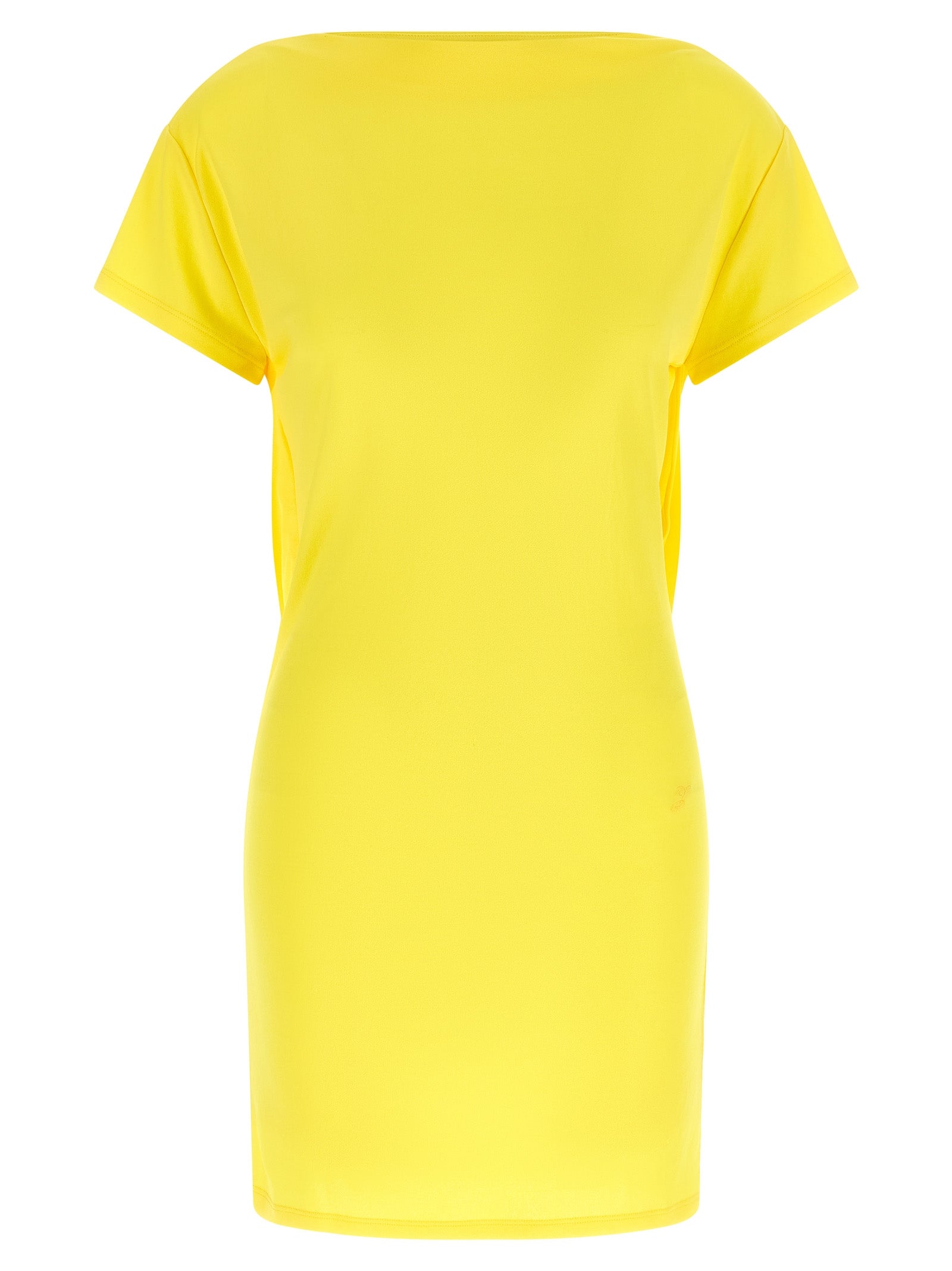 Jacquemus Bicolor Viscose Short Dress