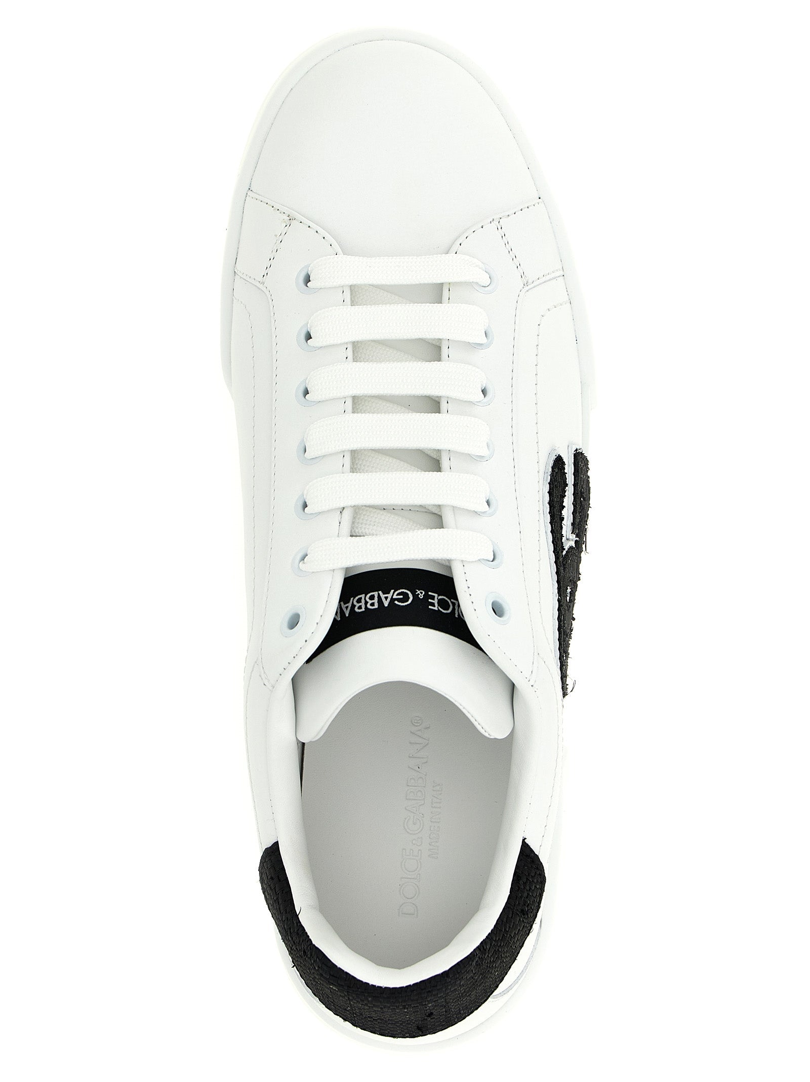 Dolce & Gabbana Bicolor Calfskin Low Top Sneakers Dolce & Gabbana