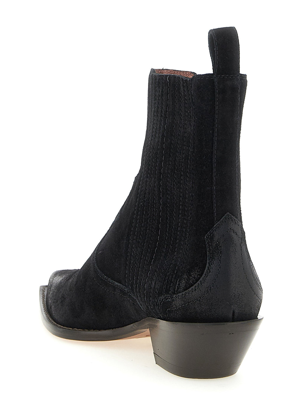 Sonora Black Calfskin Chelsea Boots