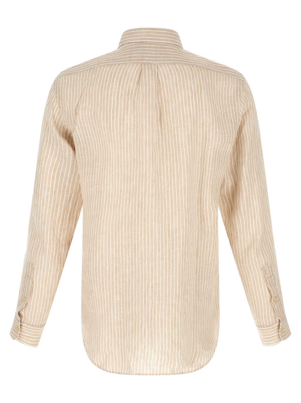Polo Ralph Lauren Beige Linen Blouse Polo Ralph Lauren