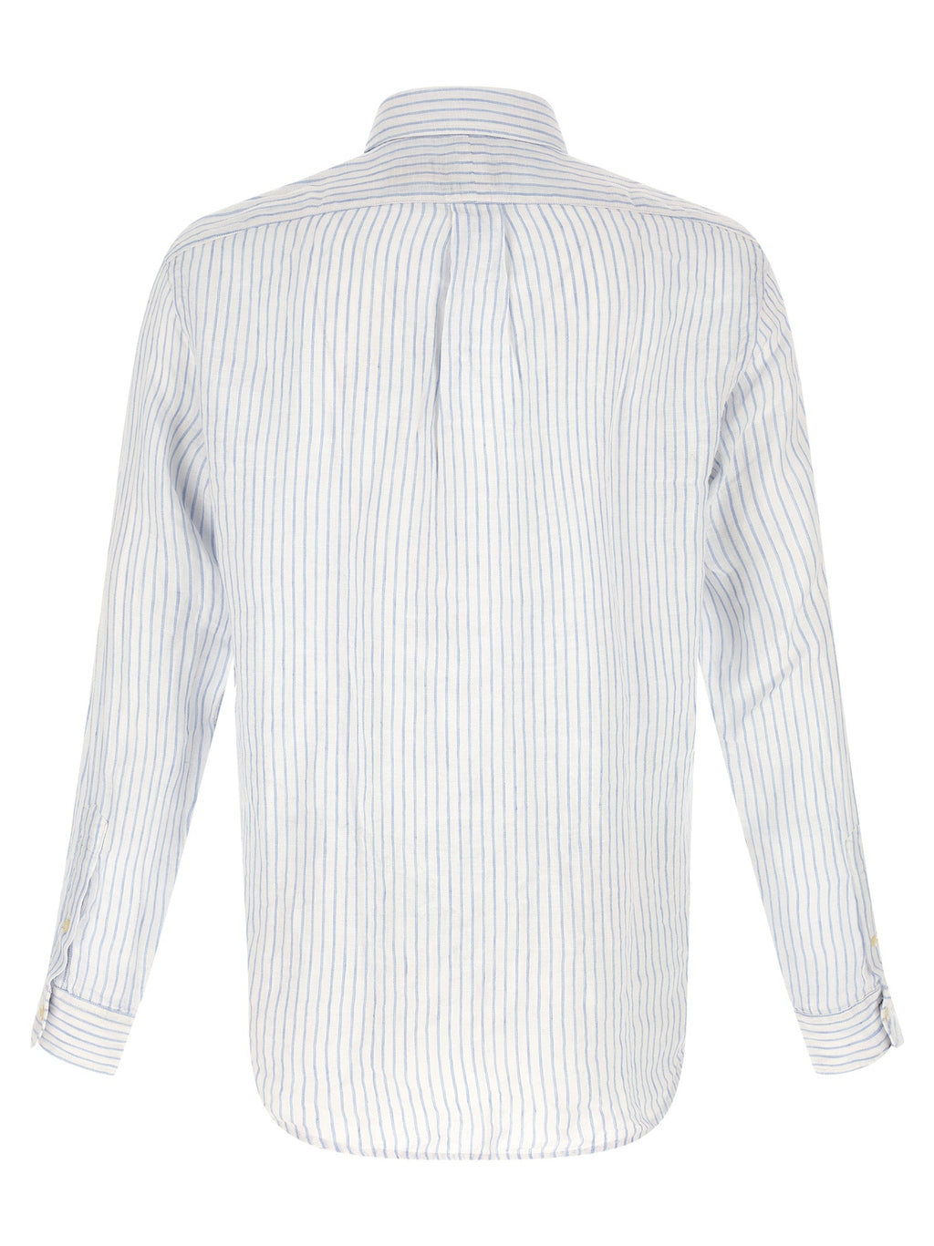 Polo Ralph Lauren Blue Linen Blouse Polo Ralph Lauren