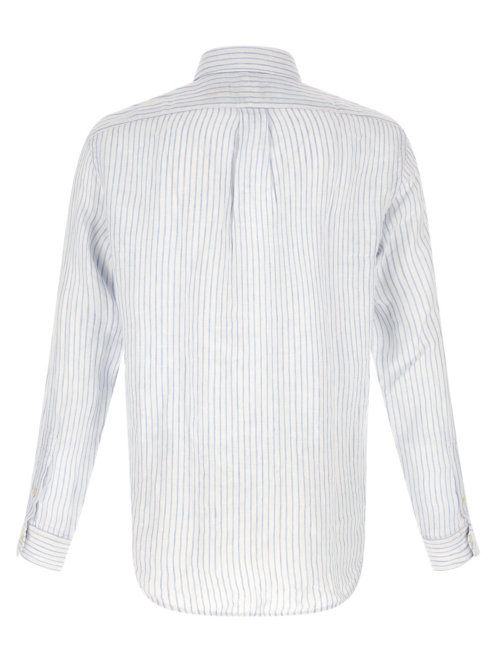 Polo Ralph Lauren Blue Linen Blouse Polo Ralph Lauren