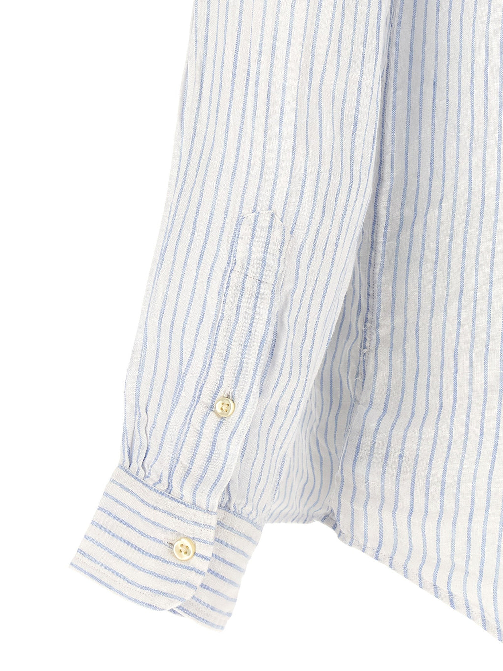 Polo Ralph Lauren Blue Linen Blouse Polo Ralph Lauren