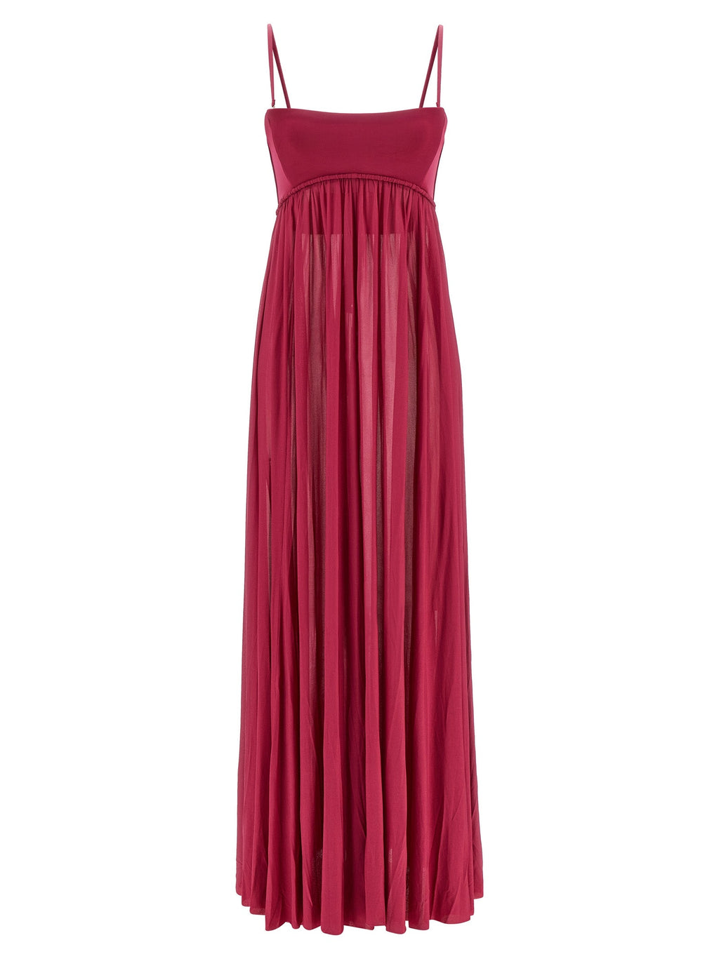 Zimmermann Fuchsia Viscose Long Dress Zimmermann