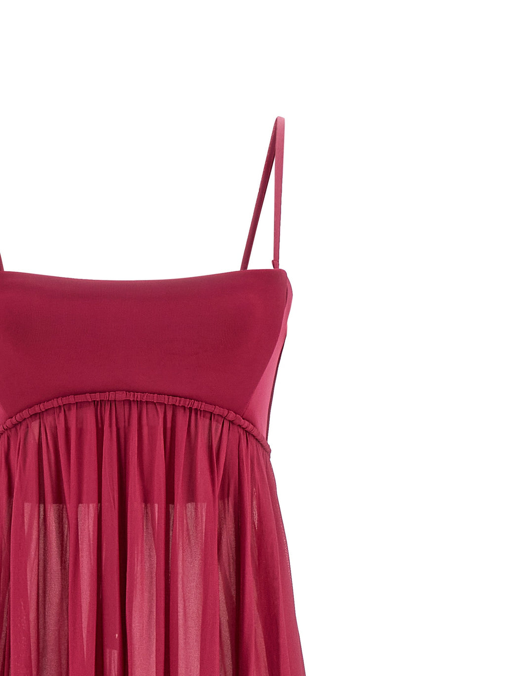 Zimmermann Fuchsia Viscose Long Dress Zimmermann