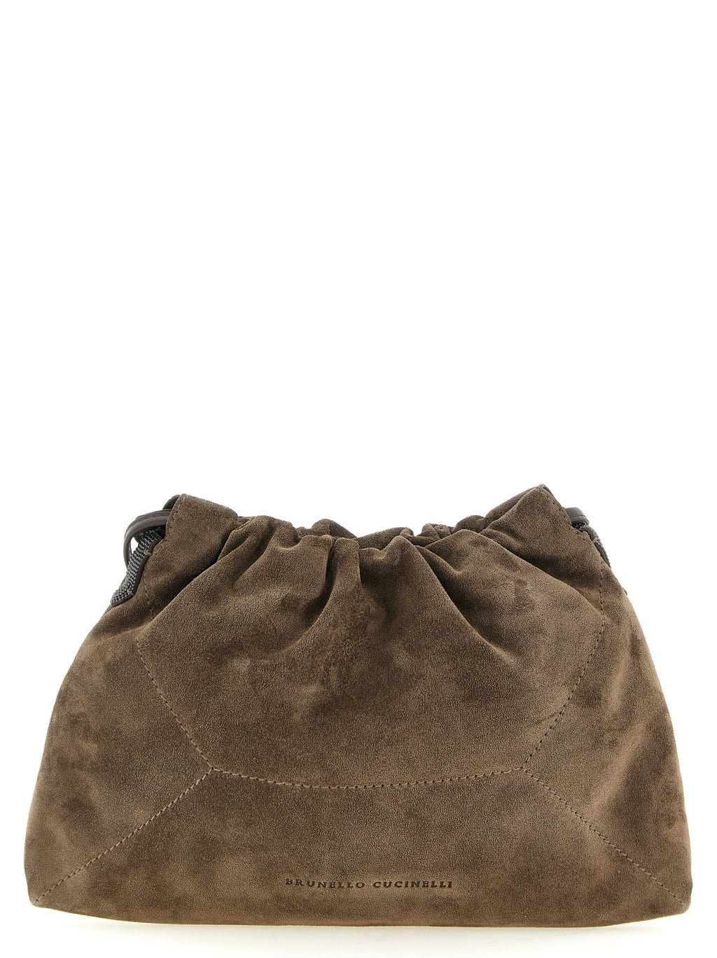 Brunello Cucinelli Brown Calfskin Clutch Bag Brunello Cucinelli