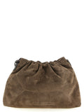 Brunello Cucinelli Brown Calfskin Clutch Bag Brunello Cucinelli