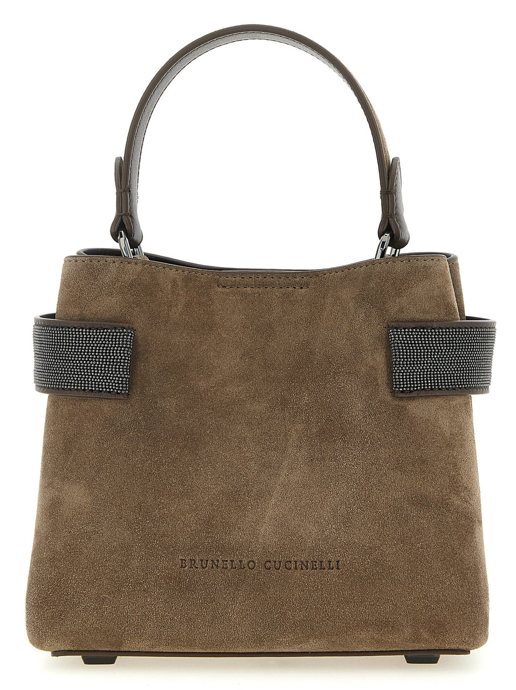Brunello Cucinelli Brown Calfskin Handbag Brunello Cucinelli