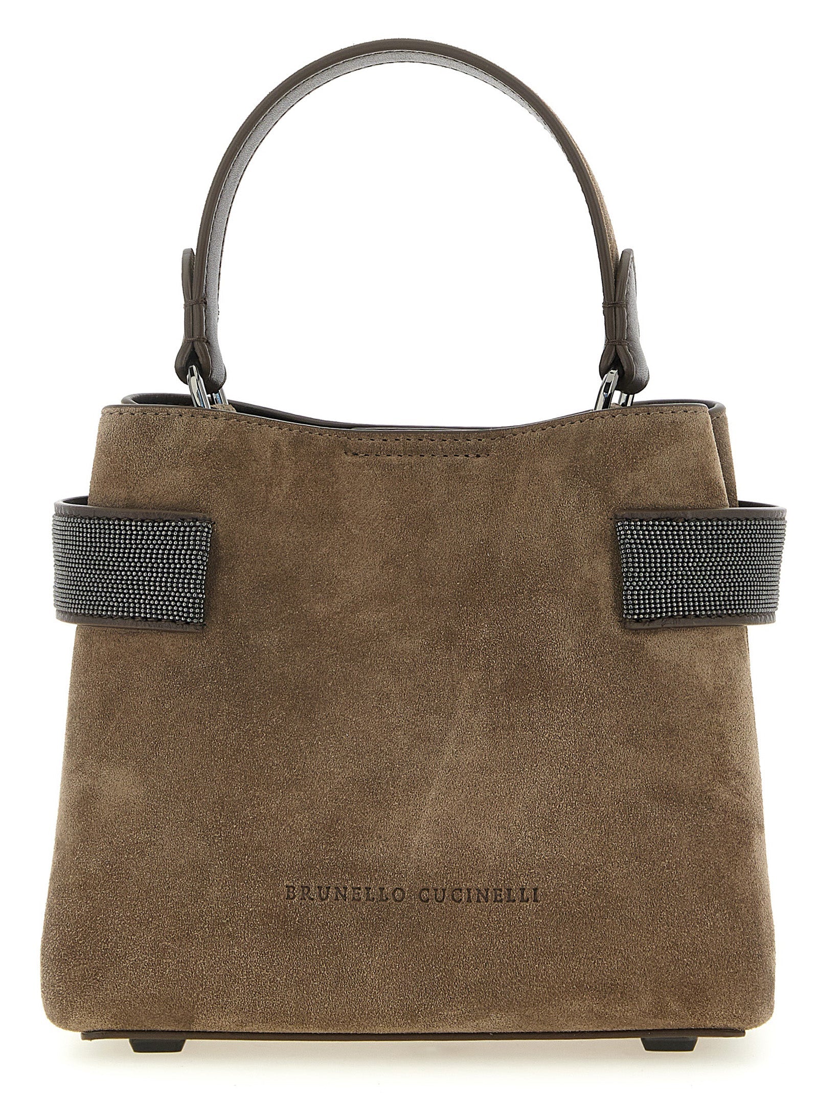 Brunello Cucinelli Brown Calfskin Handbag Brunello Cucinelli