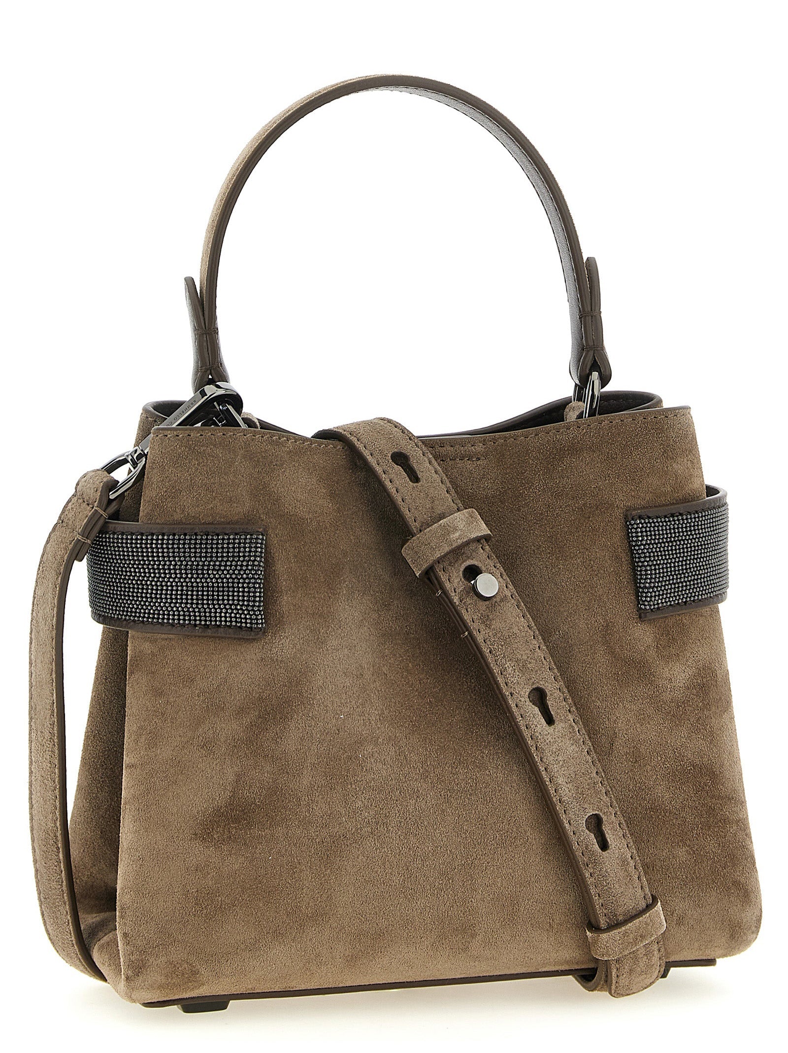 Brunello Cucinelli Brown Calfskin Handbag Brunello Cucinelli