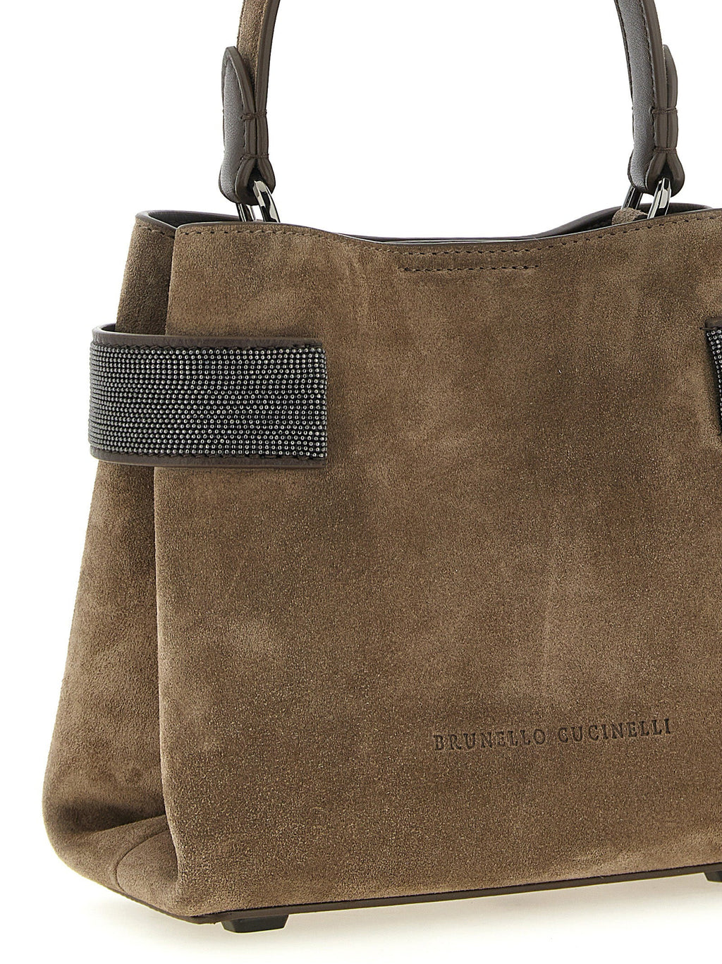 Brunello Cucinelli Brown Calfskin Handbag Brunello Cucinelli