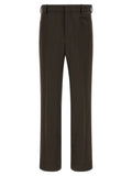 SECOND/LAYER Brown Polyester Casual Pants SECOND/LAYER