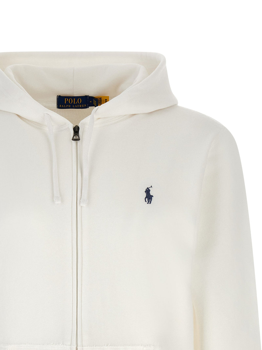 Polo Ralph Lauren White Cotton Sweatshirt Polo Ralph Lauren
