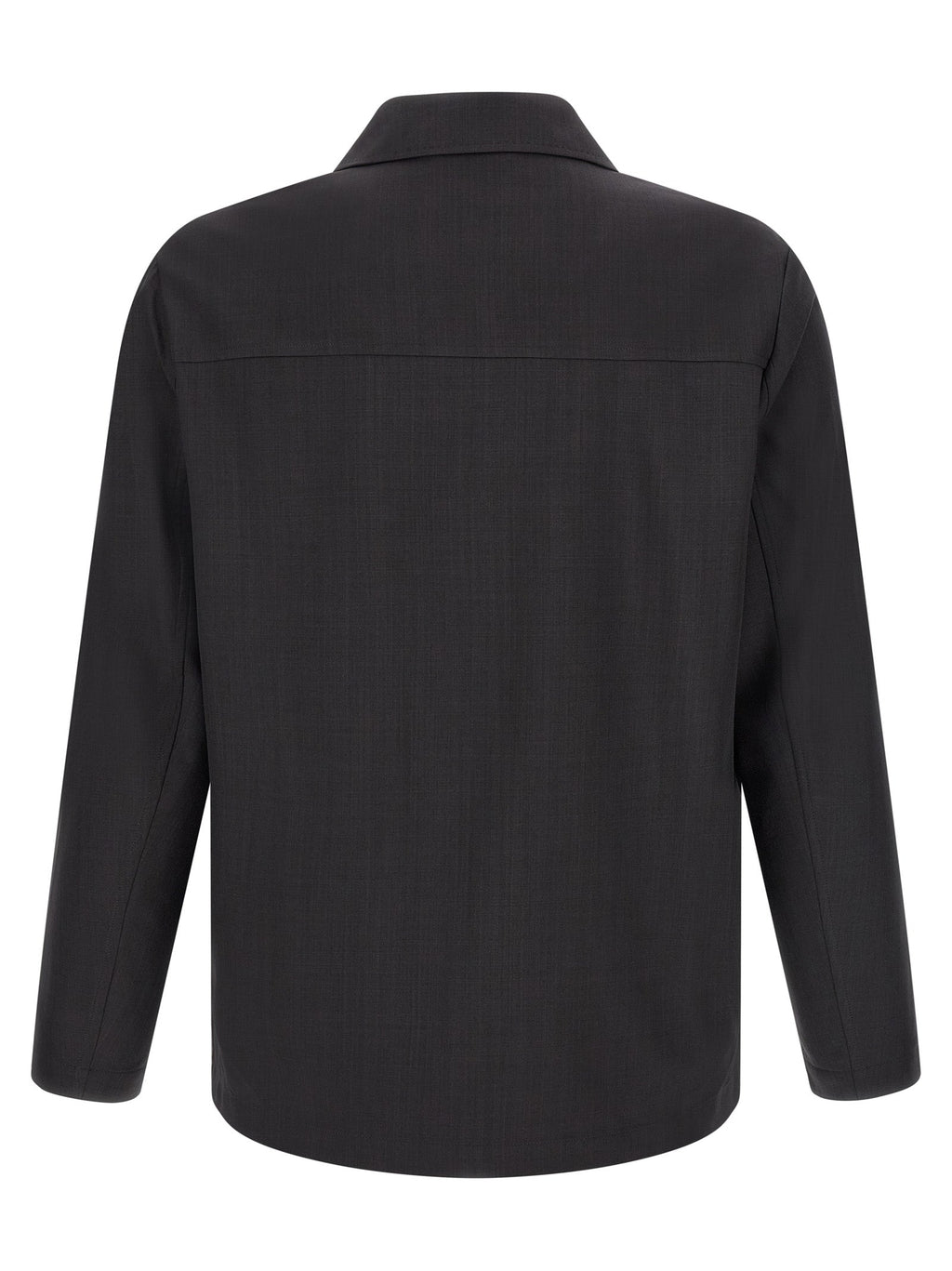 SECOND/LAYER Gray Polyester Blouse SECOND/LAYER