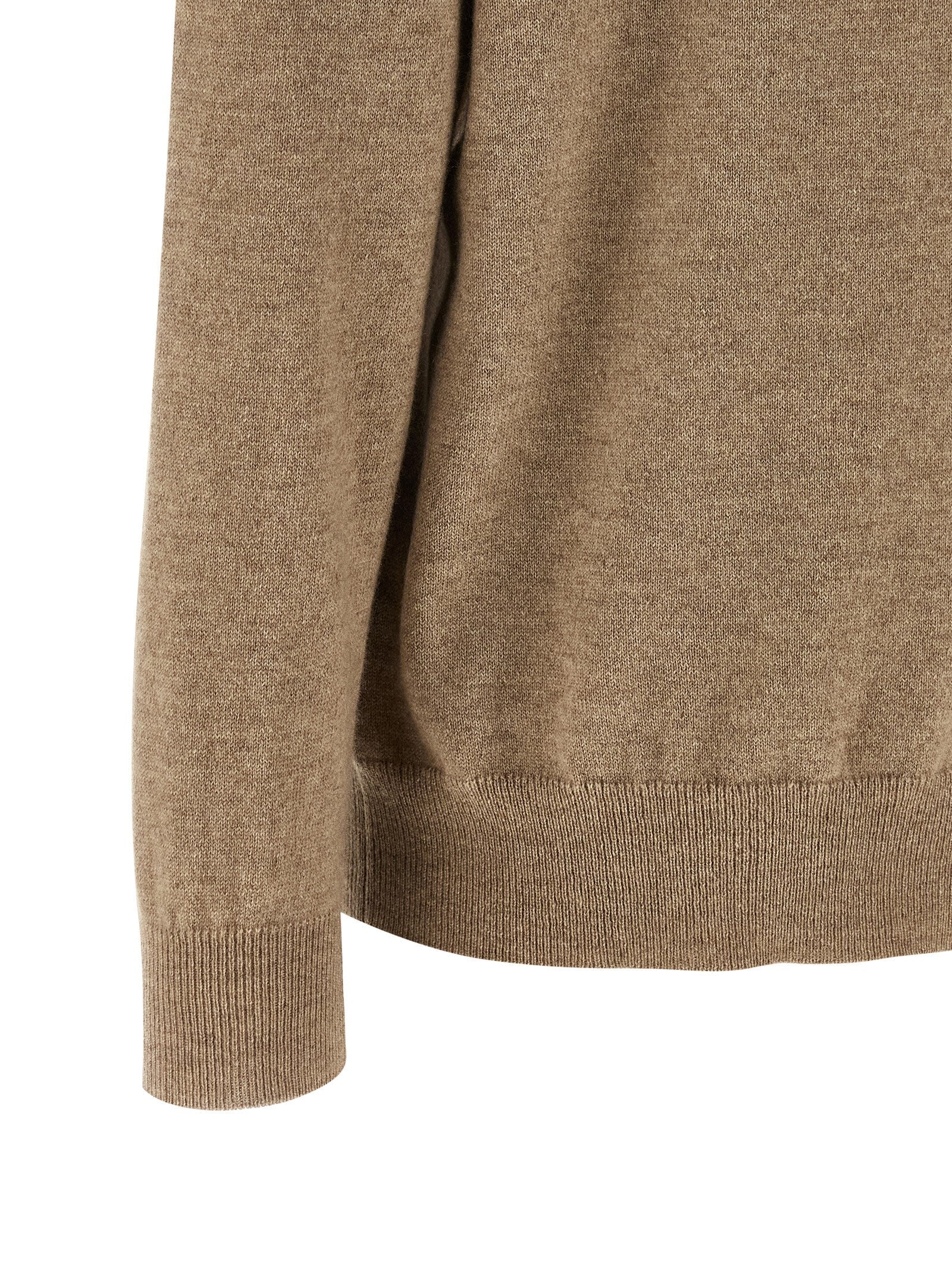 Brunello Cucinelli Beige Cashmere Cardigan Brunello Cucinelli