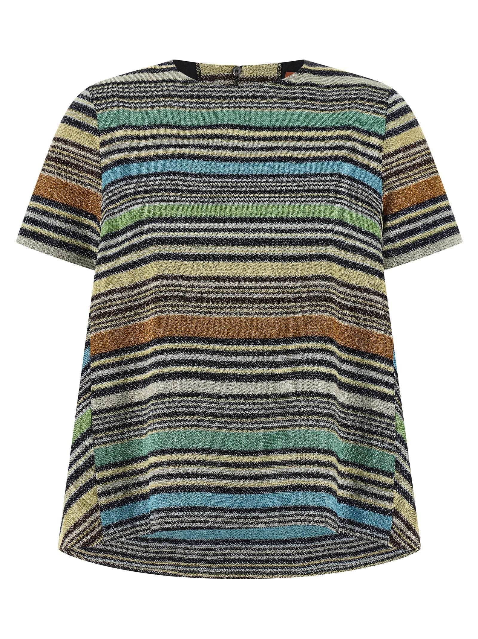 Missoni Multicolor Viscose T-Shirt Missoni
