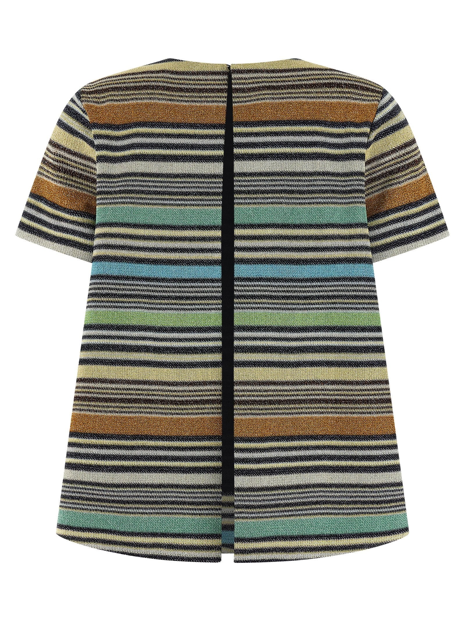 Missoni Multicolor Viscose T-Shirt Missoni