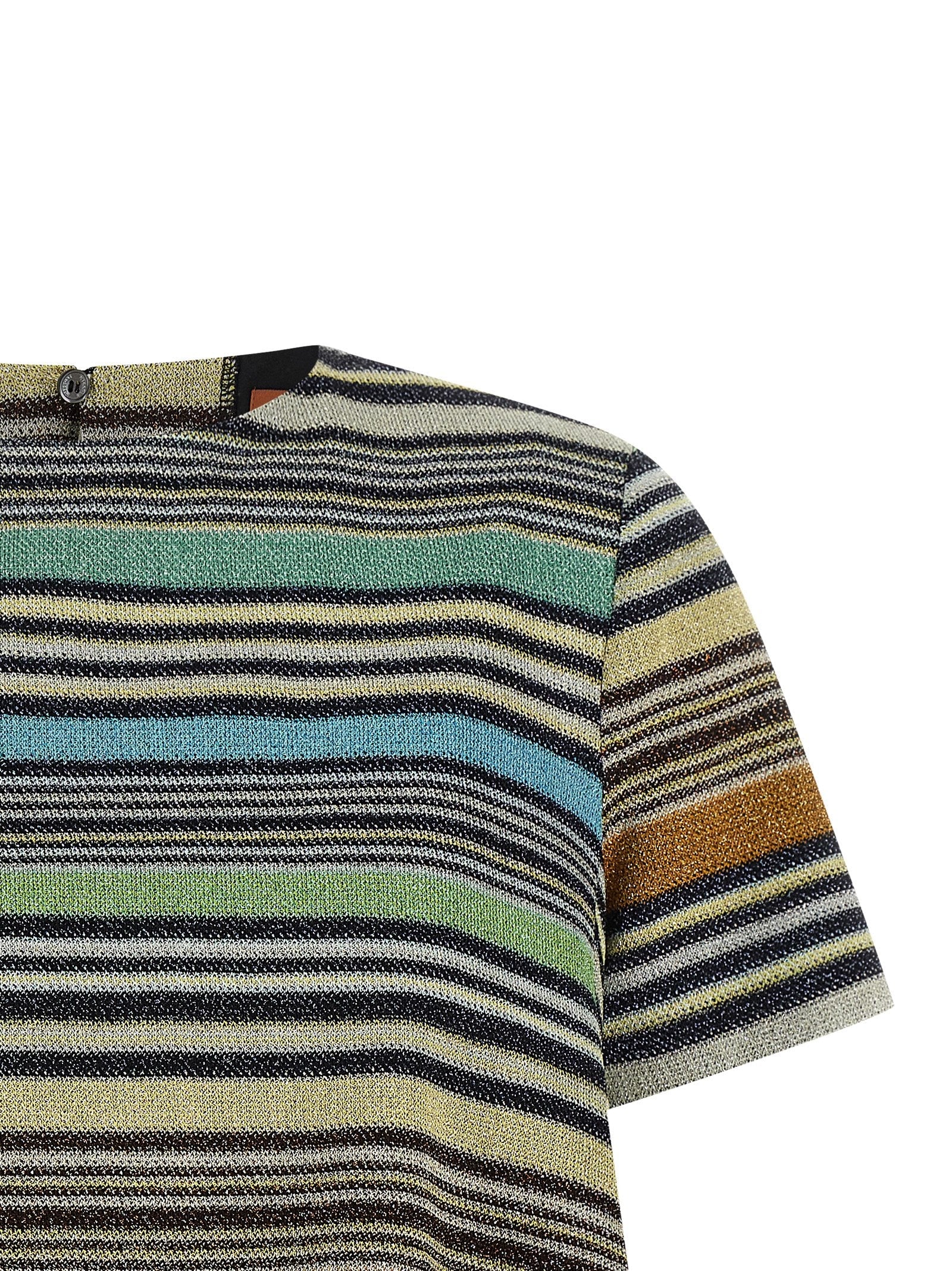 Missoni Multicolor Viscose T-Shirt Missoni